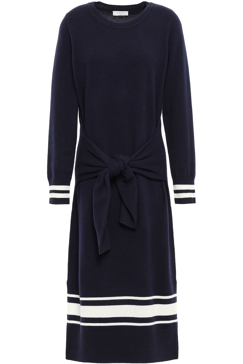 sandro navy dress