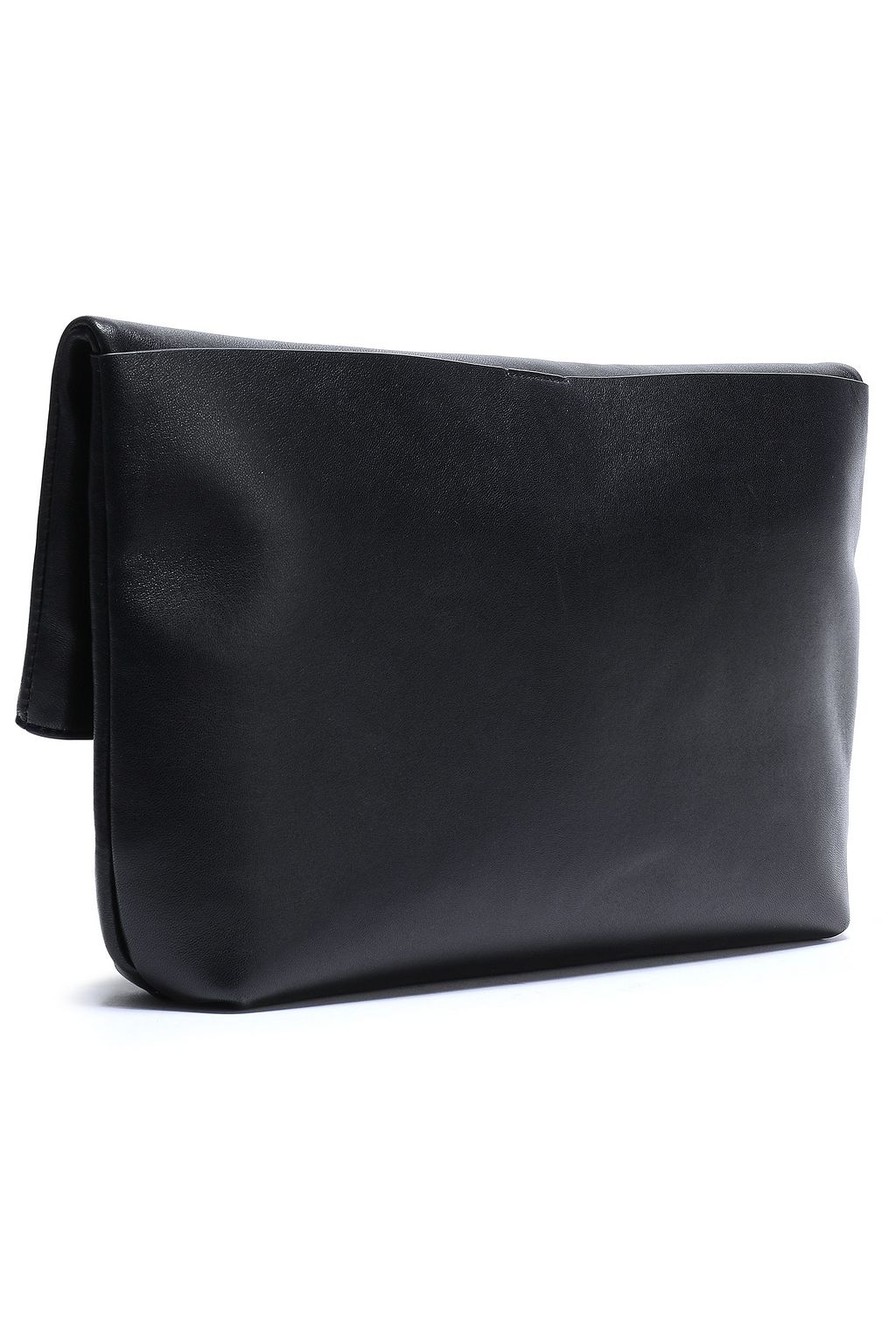 MICHAEL KORS COLLECTION Tassel-trimmed leather clutch