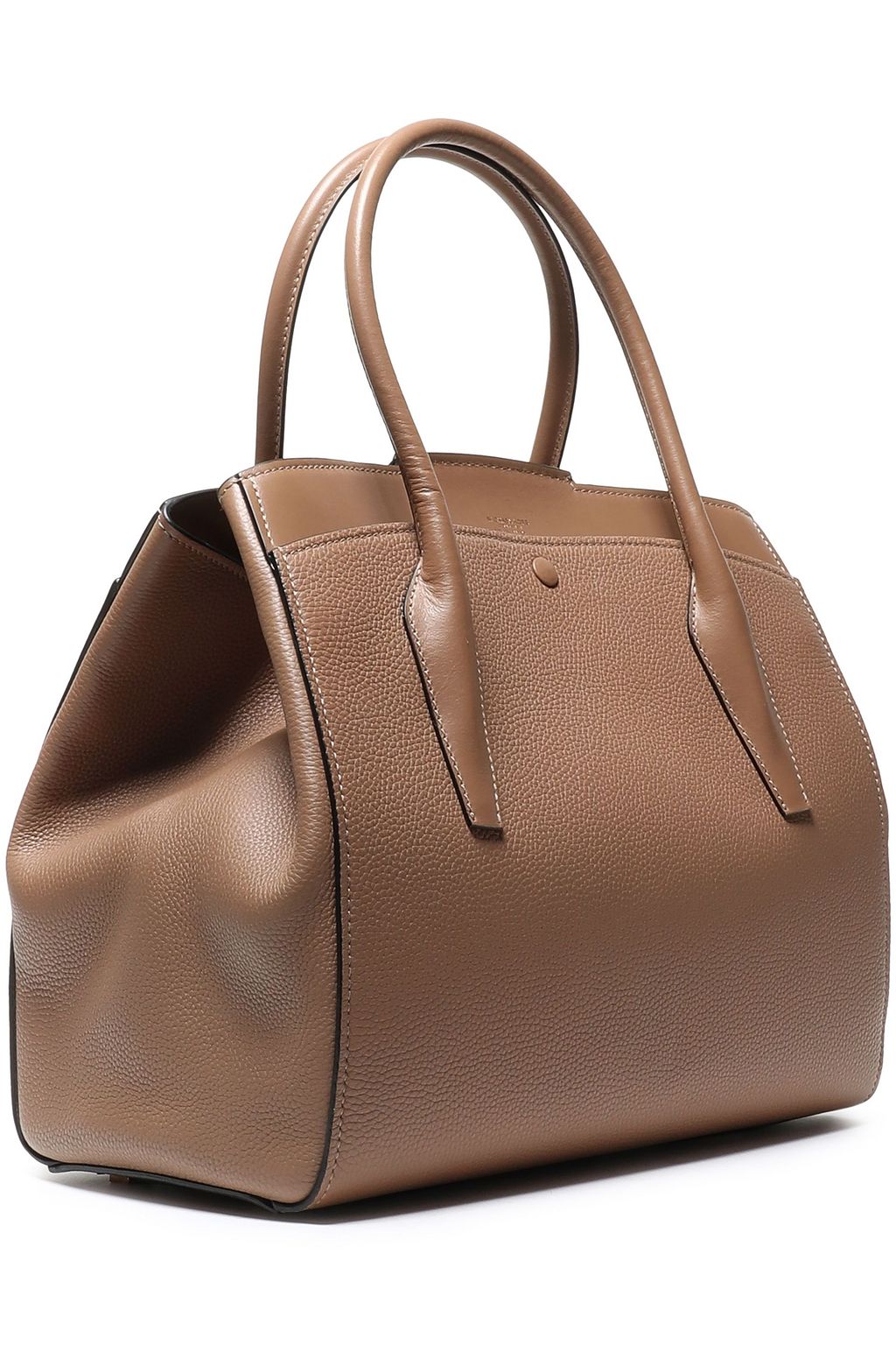 MICHAEL KORS COLLECTION Smooth and textured-leather shoulder bag