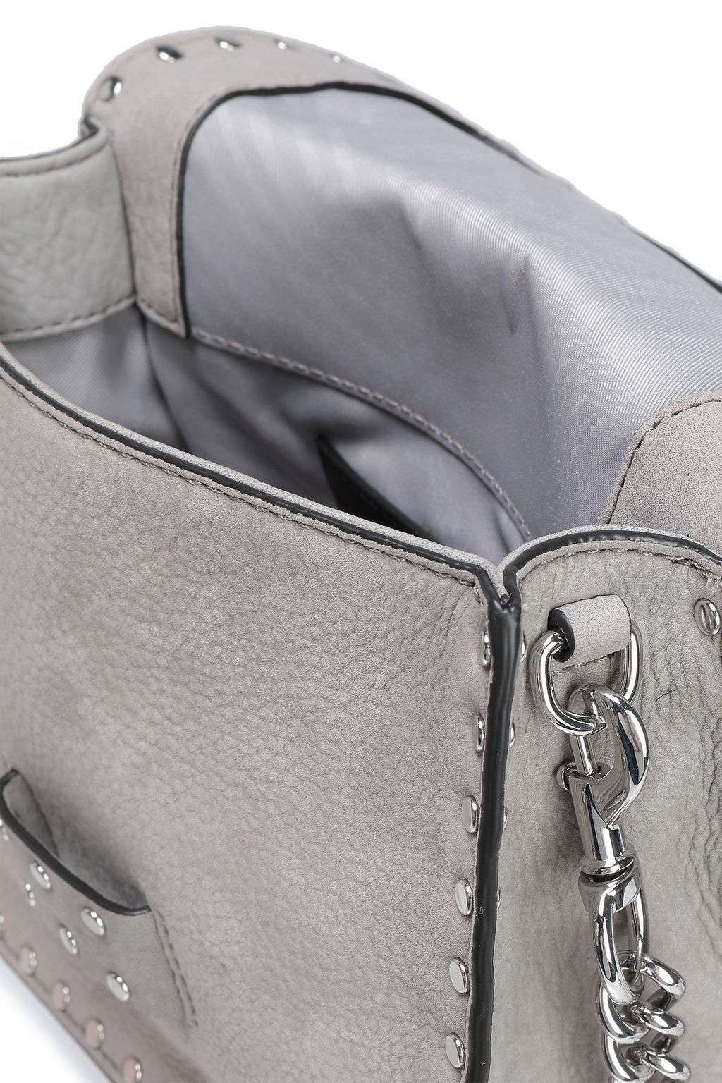 REBECCA MINKOFF Midnighter studded suede shoulder bag