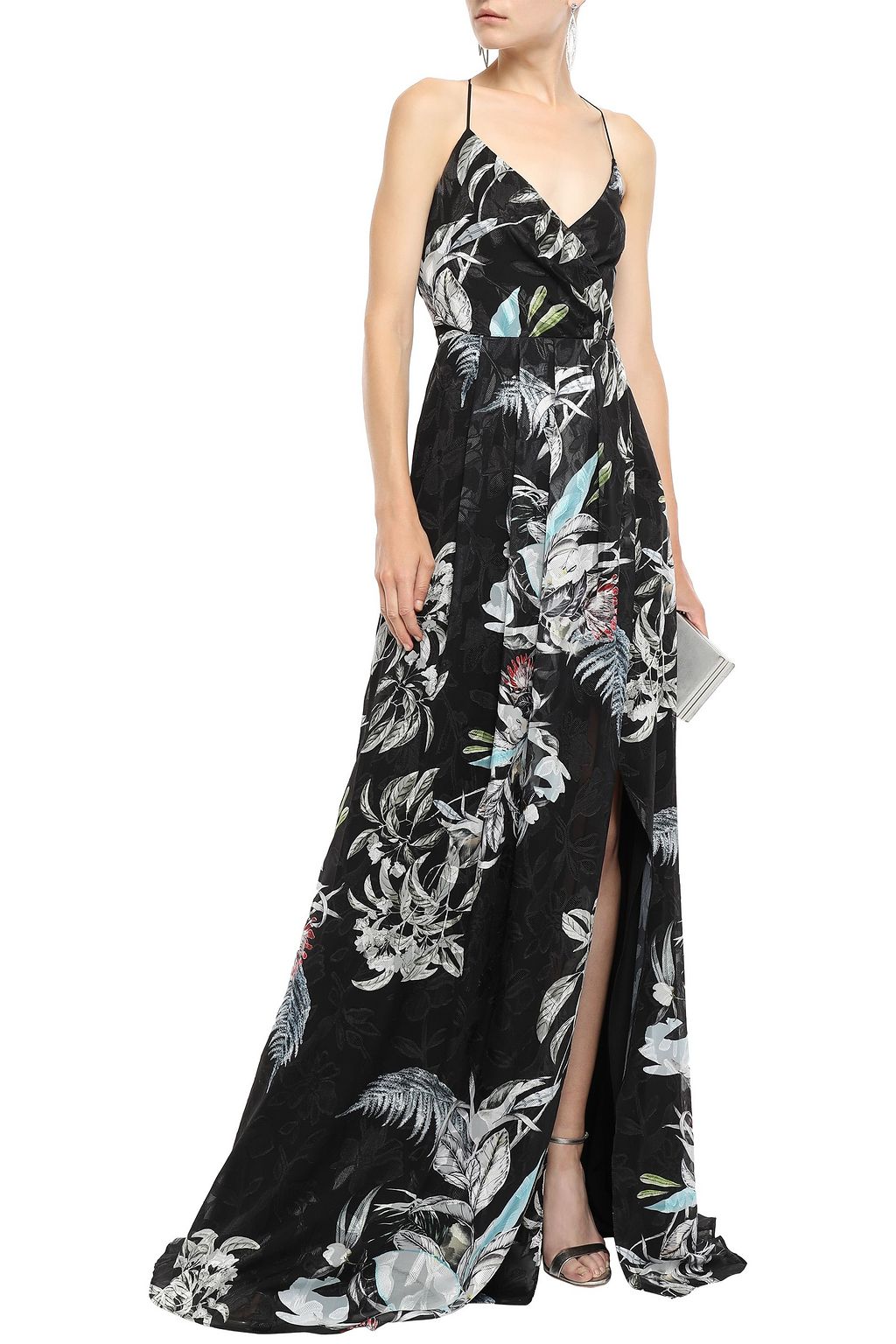 black halo evening gowns