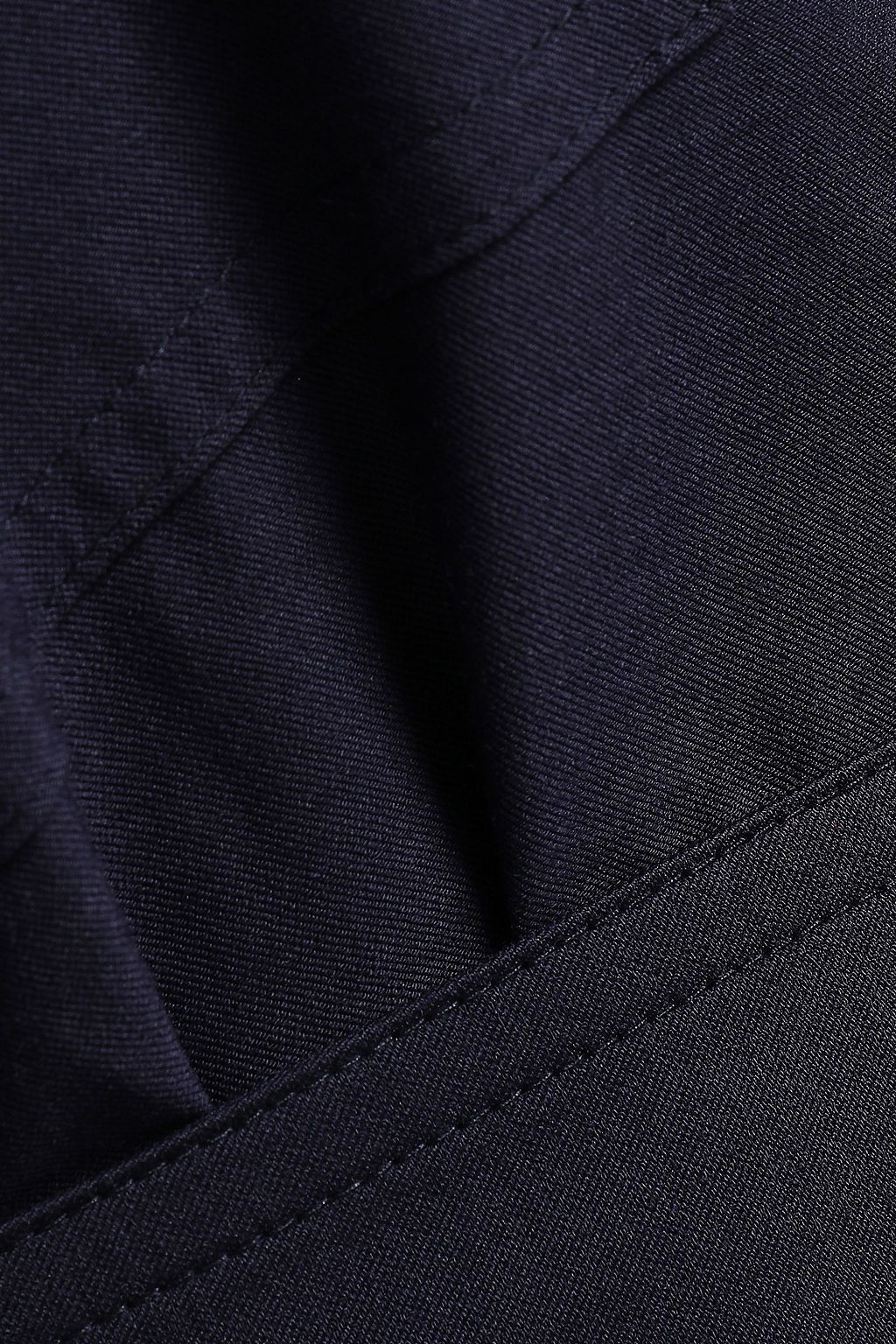 VINCE. Twill midi shirt dress