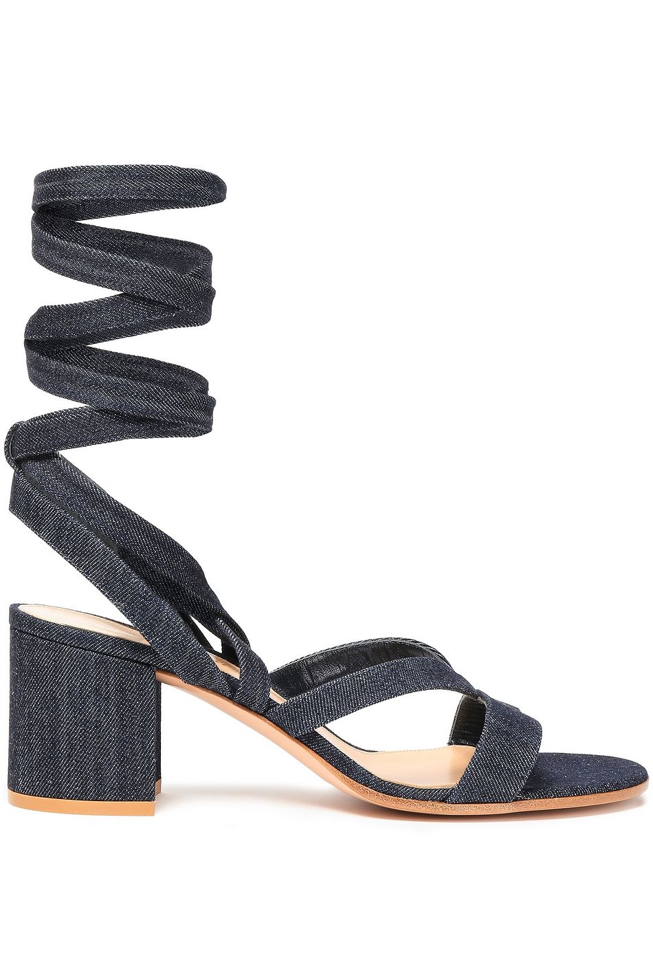 gianvito rossi denim sandals