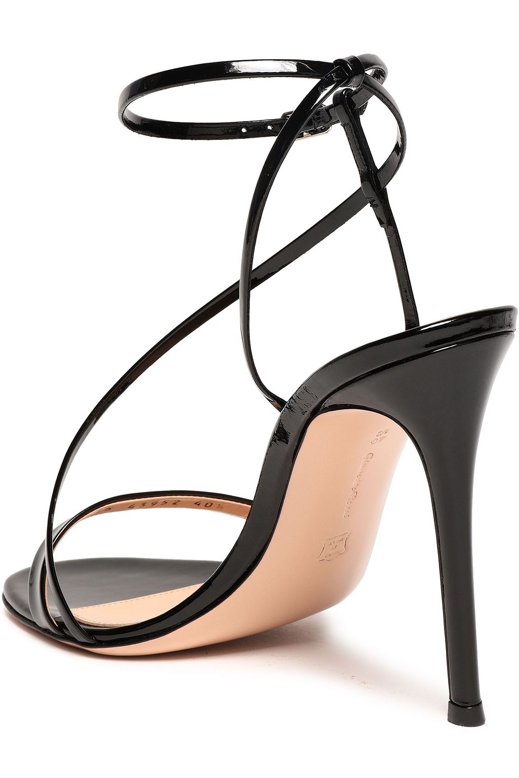 GIANVITO ROSSI Carlyle patent-leather sandals