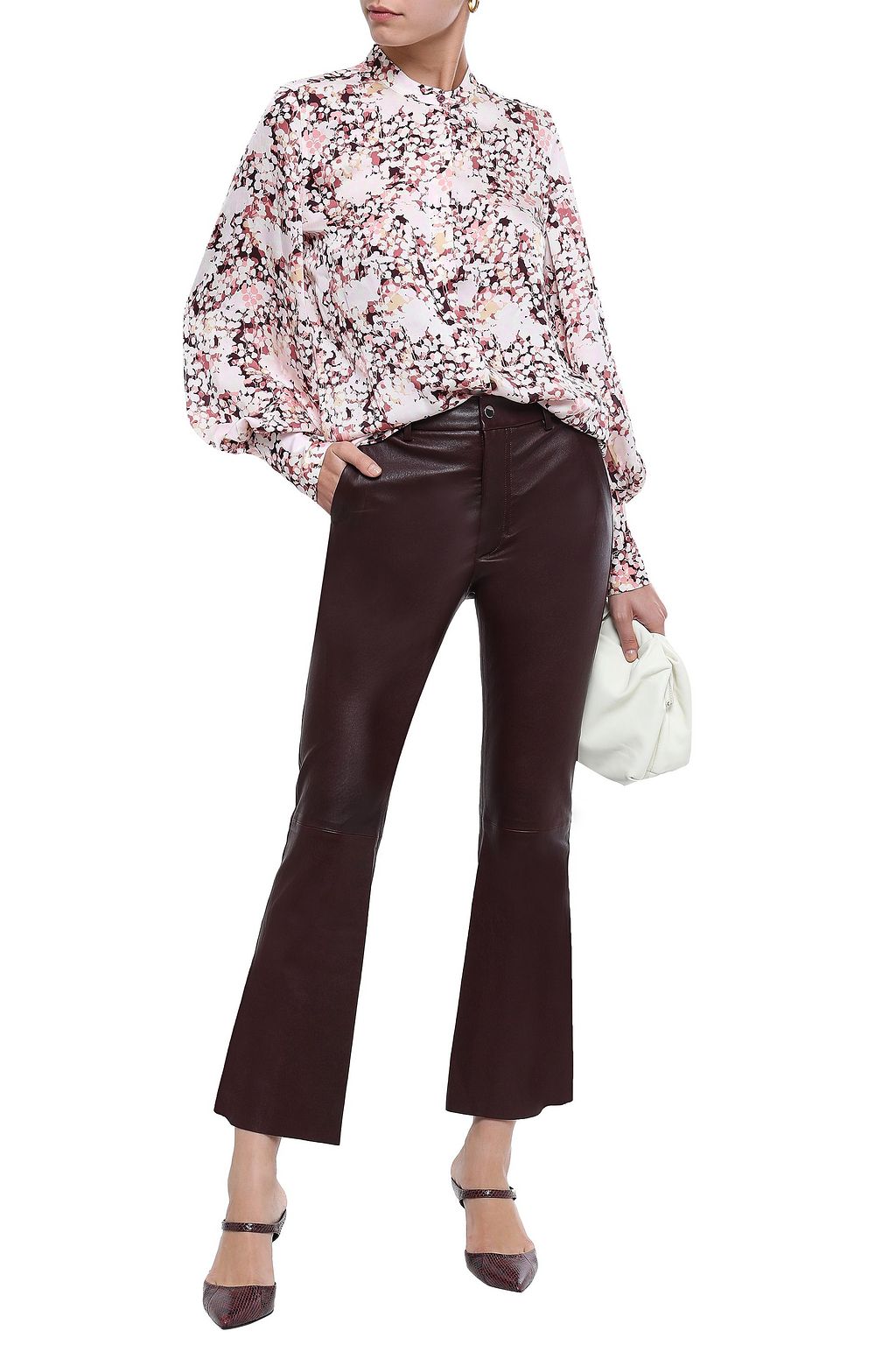 EQUIPMENT Boleyn printed washed-crepe shirt