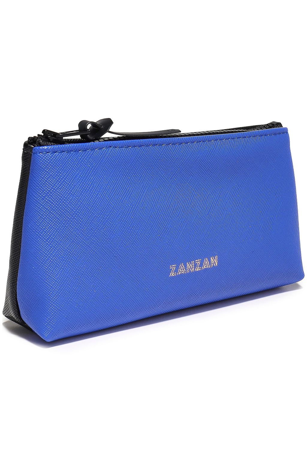 ZANZAN Arango round-frame gunmetal-tone sunglasses