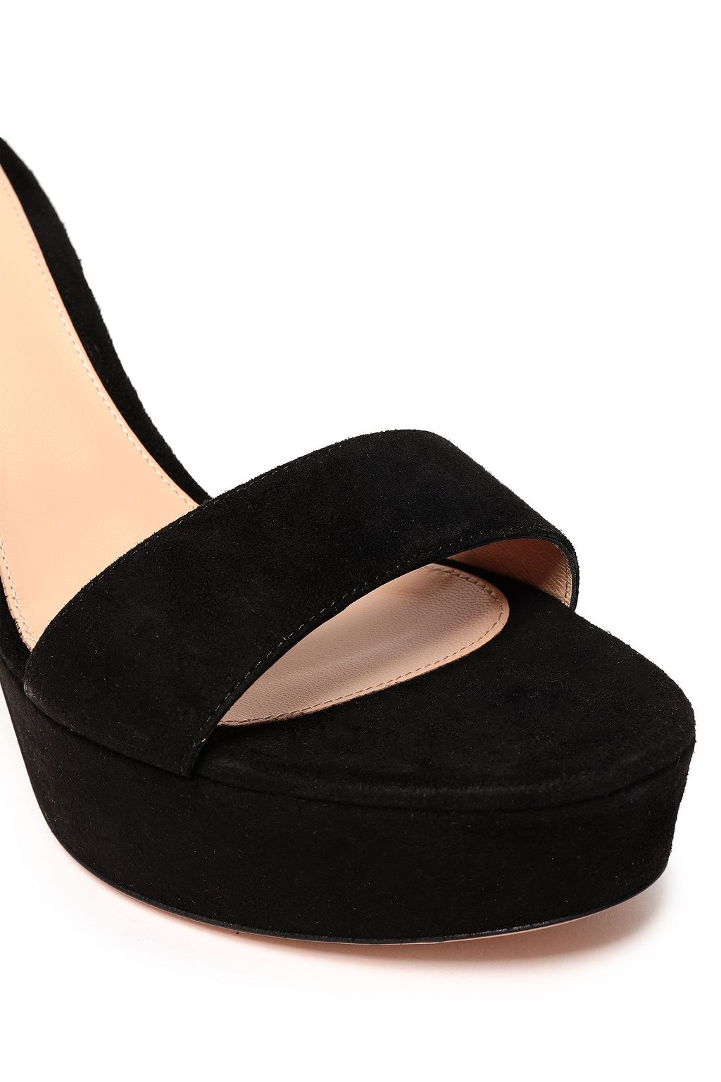 GIANVITO ROSSI Coco suede platform sandals