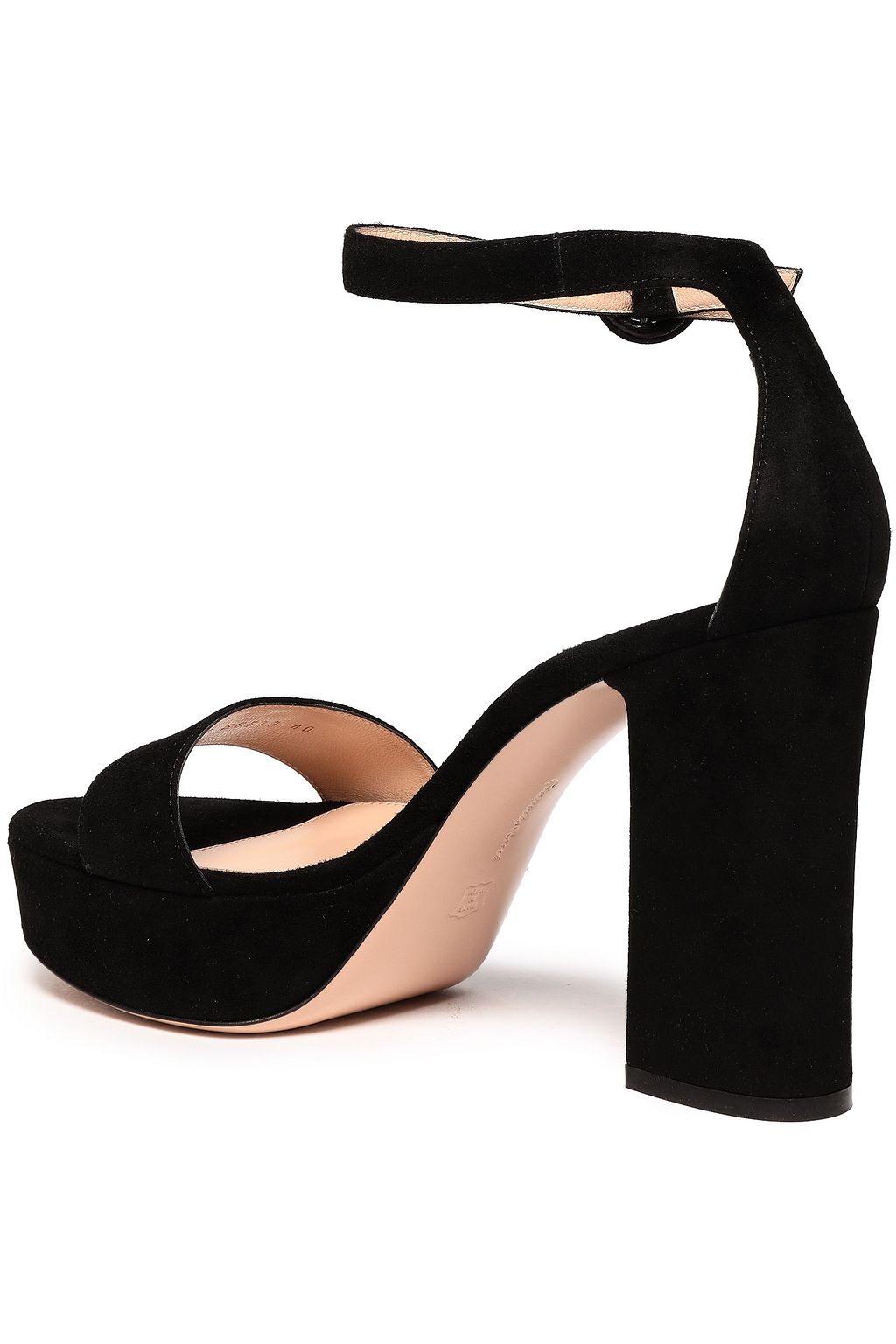 GIANVITO ROSSI Coco suede platform sandals