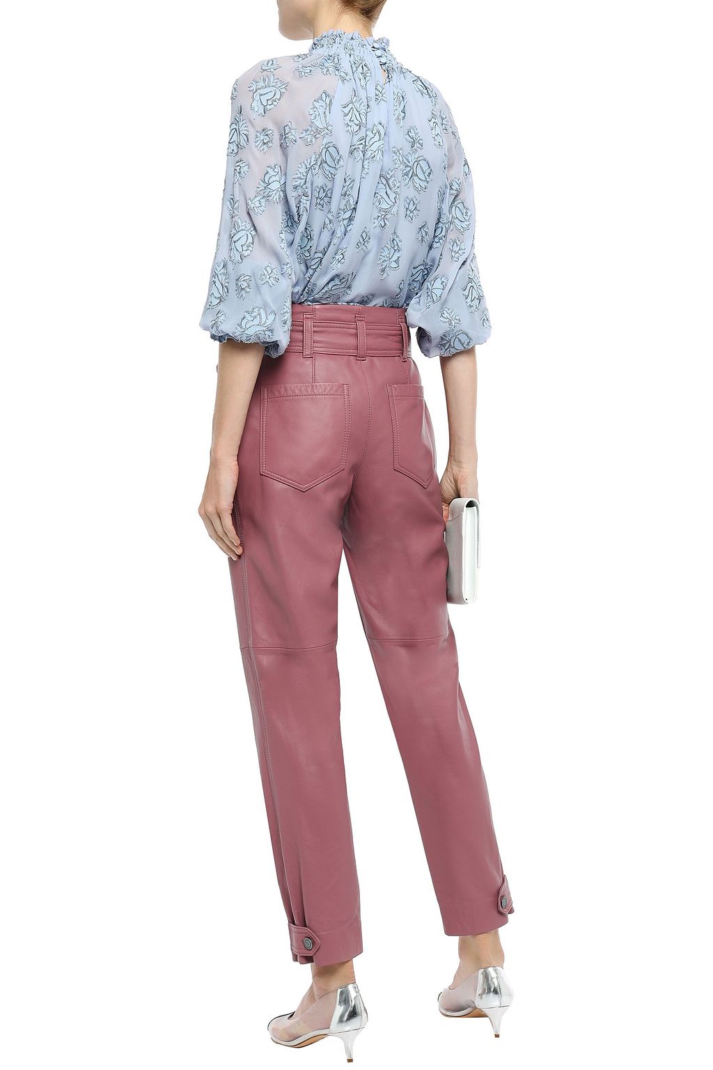 rebecca taylor leather pants