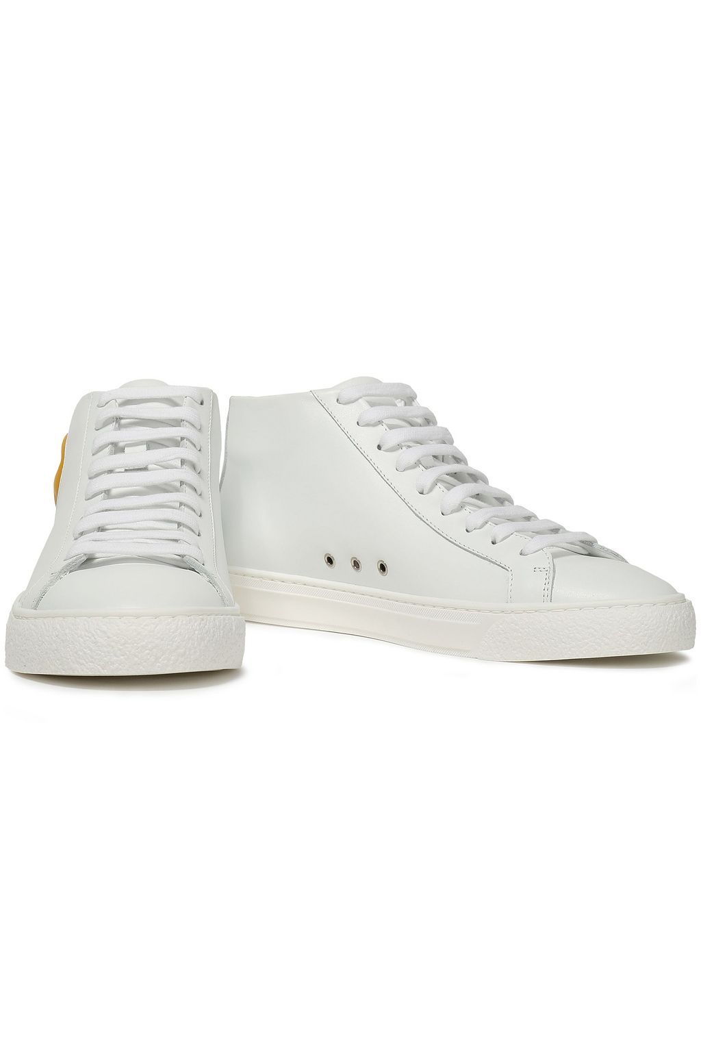 ANYA HINDMARCH Embossed leather sneakers Sale up to 70 off THE