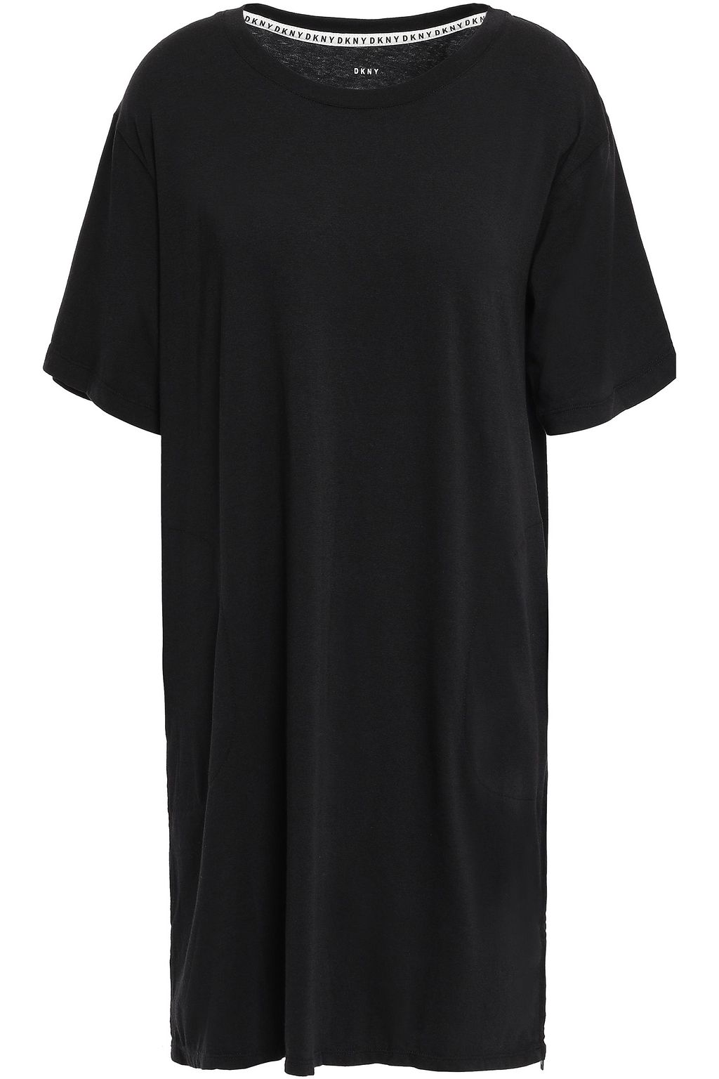 black jersey nightdress