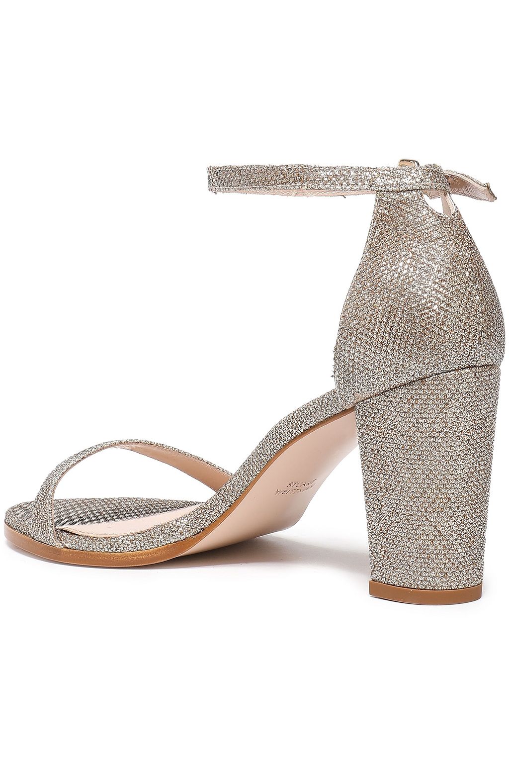 STUART WEITZMAN Lamé sandals