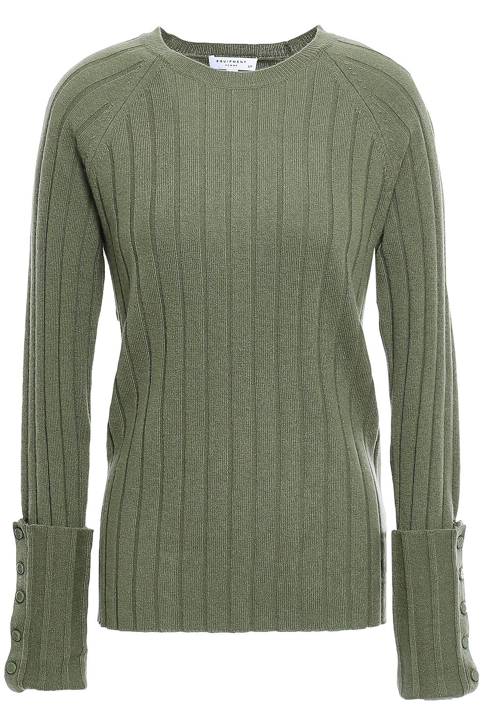 Joella ribbed wool and cashmere blend sweater Joella ribbed wool and cashmere blend sweater