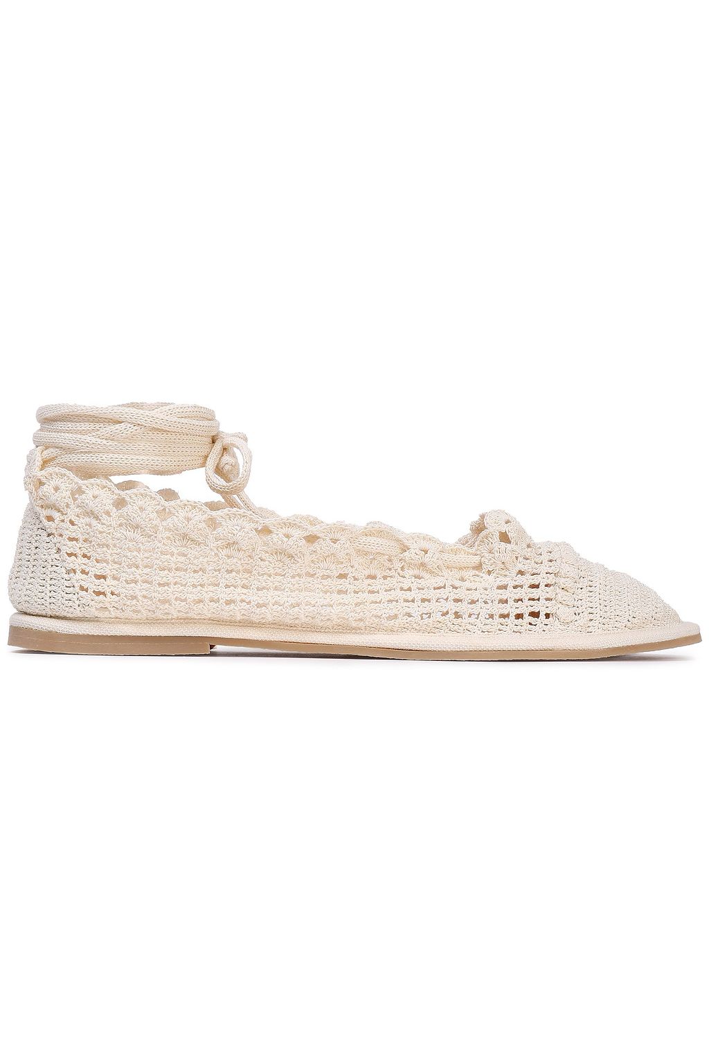 crochet ballet flats