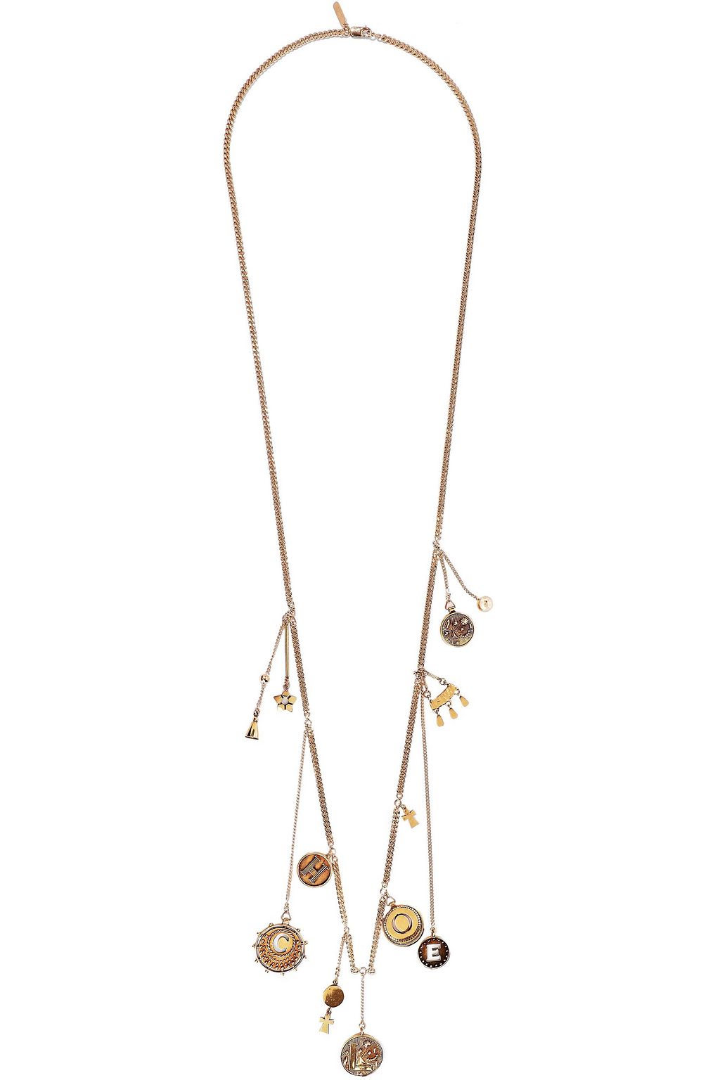 chloe gold necklace