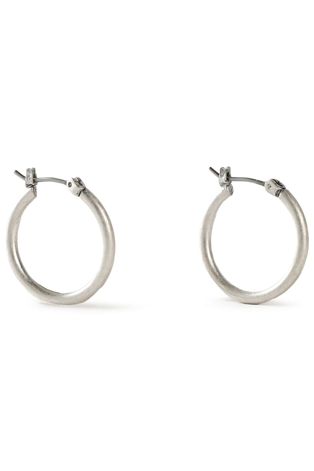 DANNIJO Kravis convertible oxidized silver-tone crystal earrings