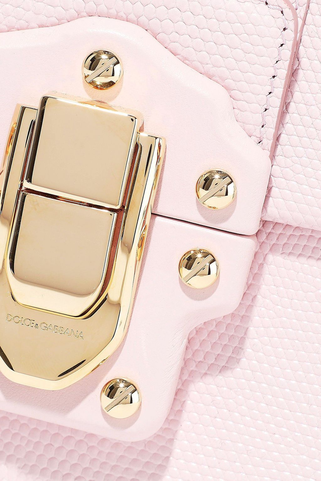 DOLCE&GABBANA Lucia lizard-effect leather tote
