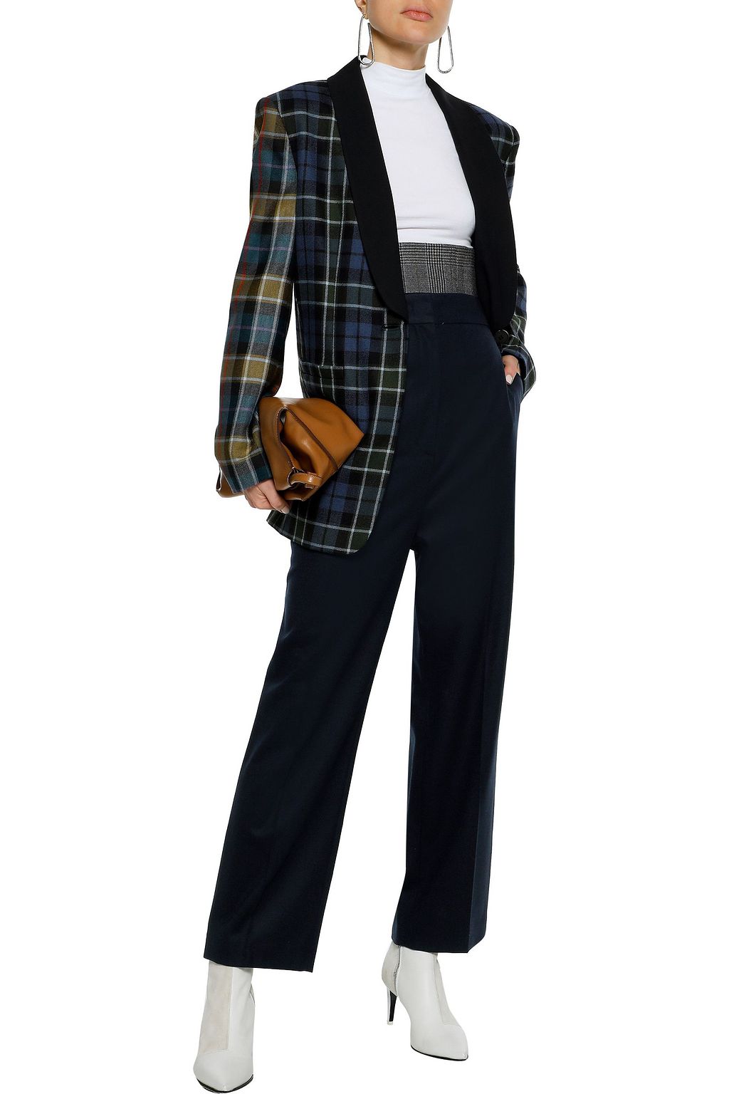 JOSEPH Haim stretch-wool flannel straight-leg pants