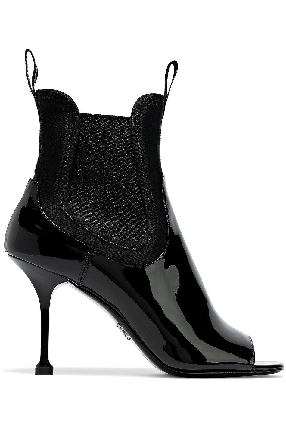 prada patent leather boots