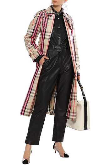 burberry pvc trench coat