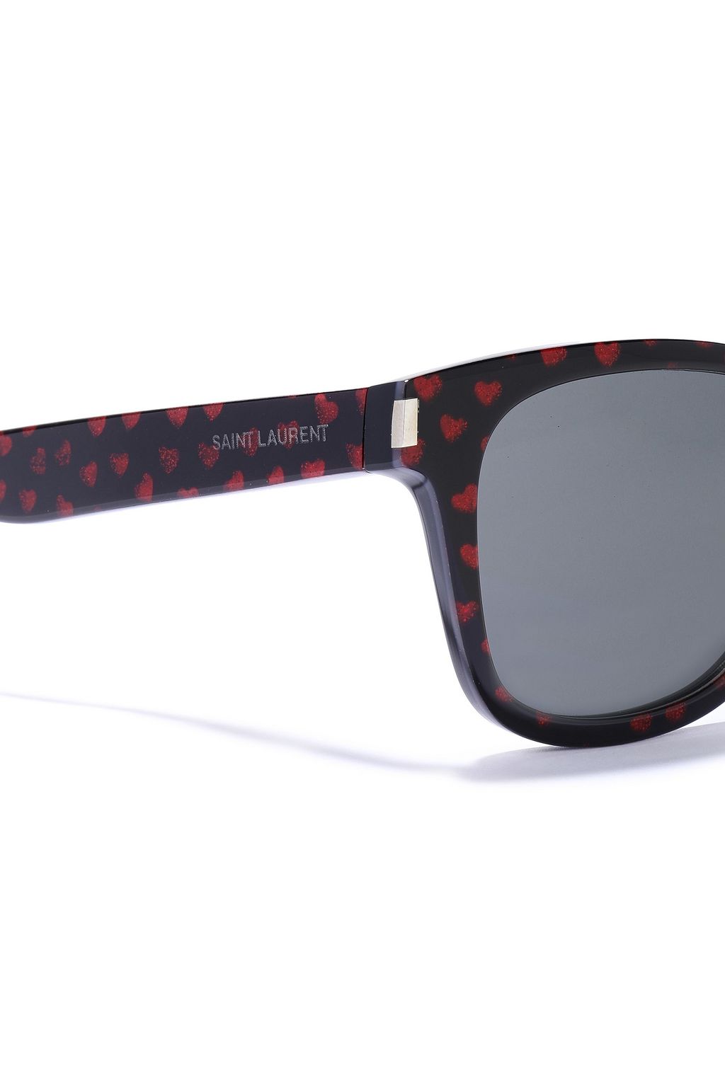 SAINT LAURENT D-frame printed acetate sunglasses