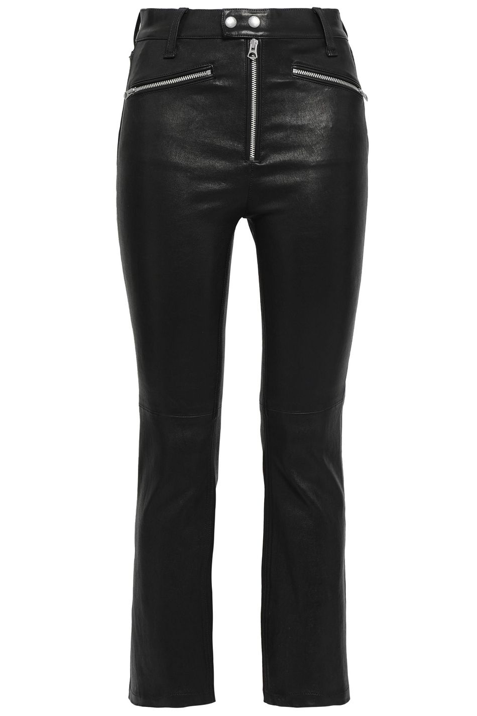 cropped zip up