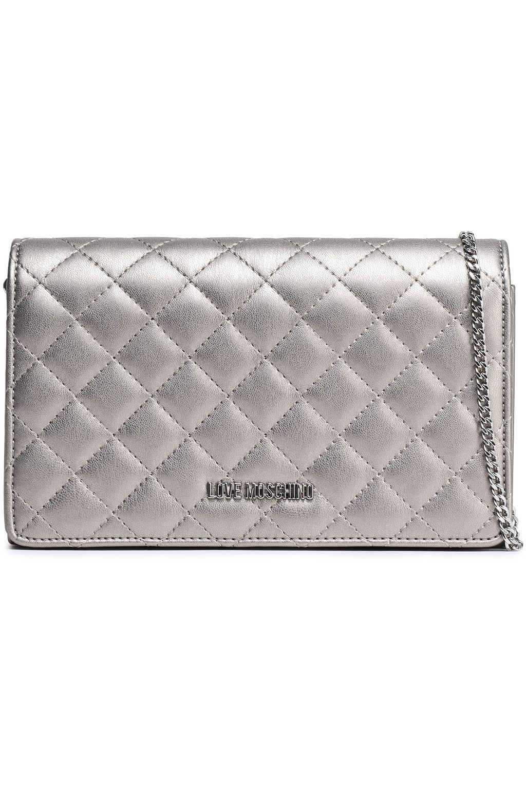 moschino quilted purse