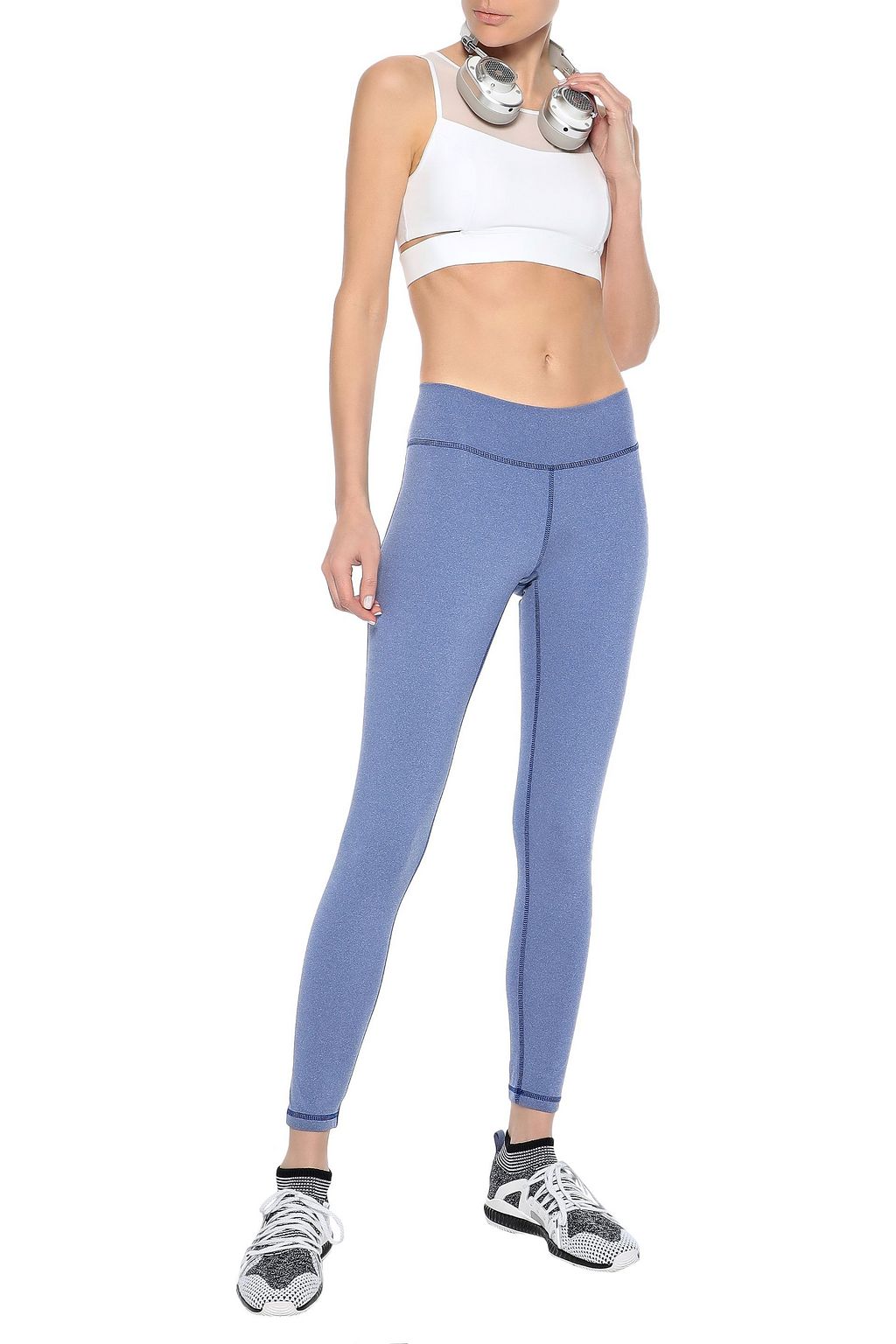 ADIDAS Stretch-knit leggings