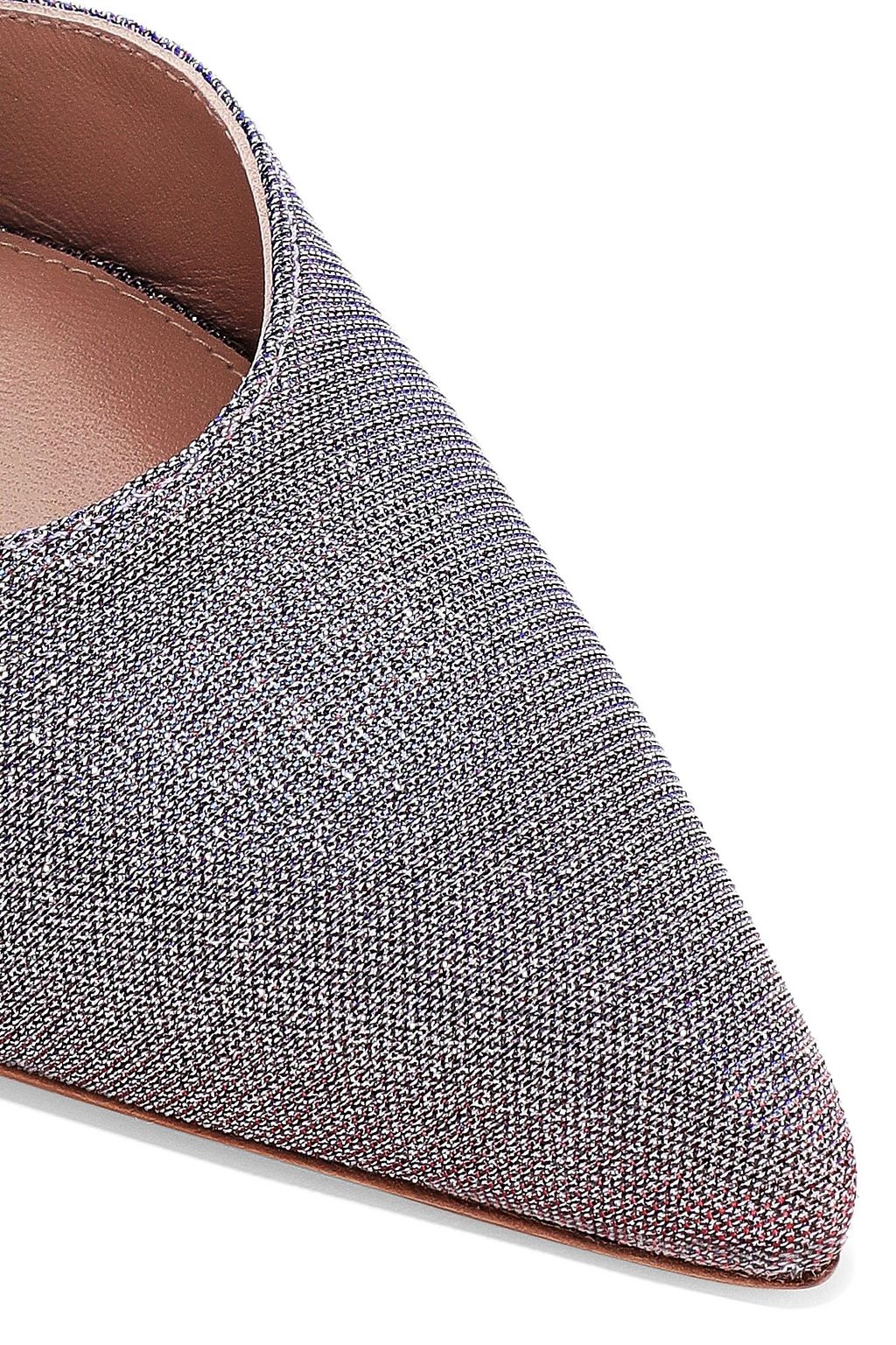 STUART WEITZMAN Lamé mules