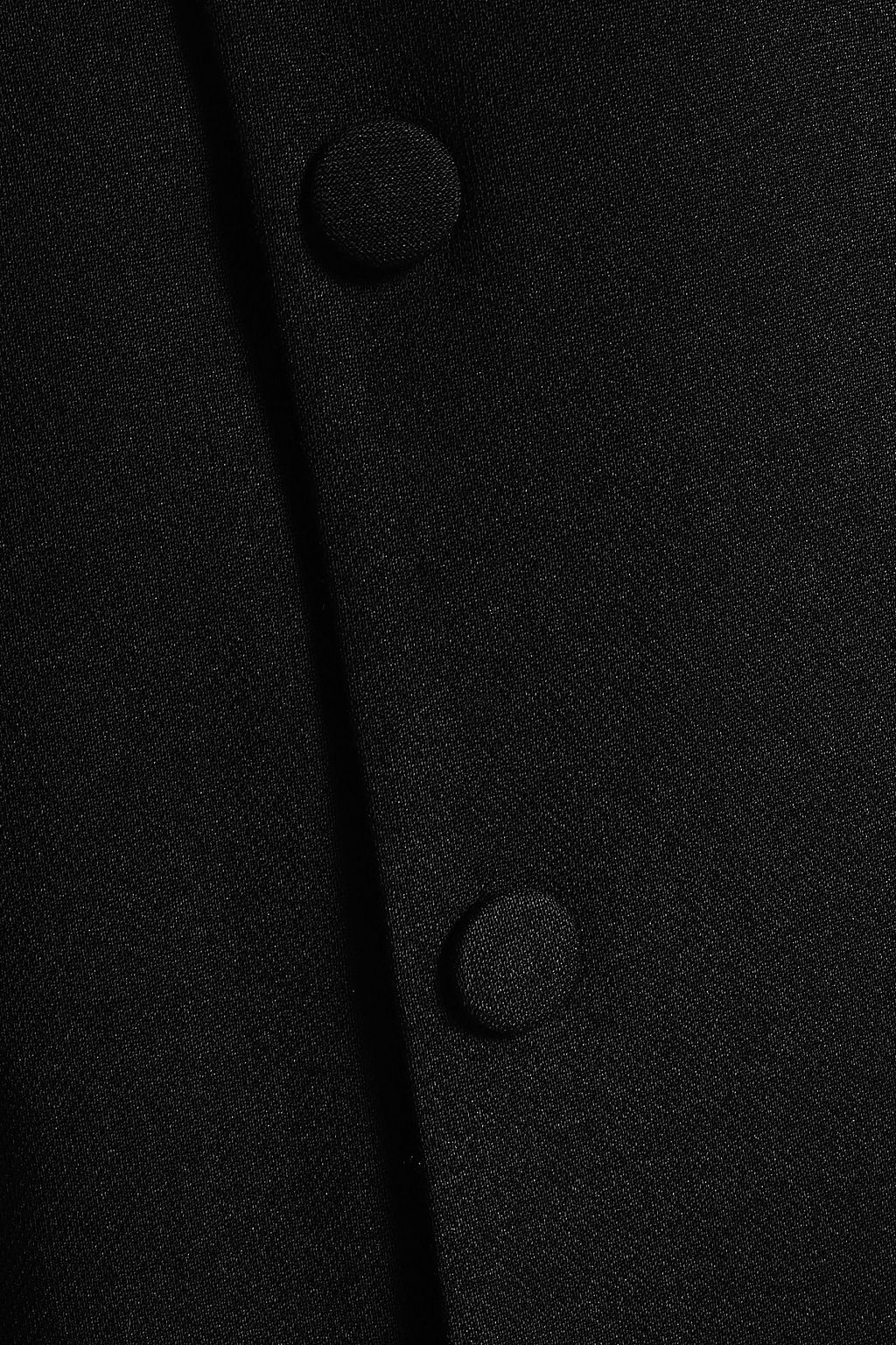 ROBERTO CAVALLI Button-embellished crepe coat