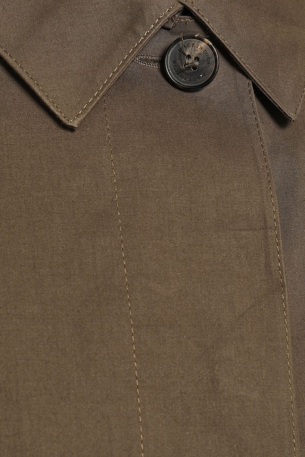MACKINTOSH Waterproof cotton-gabardine coat