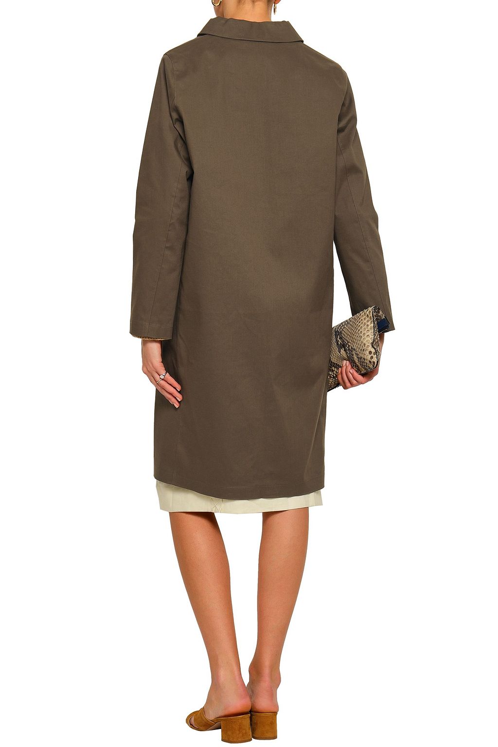 MACKINTOSH Waterproof cotton-gabardine coat
