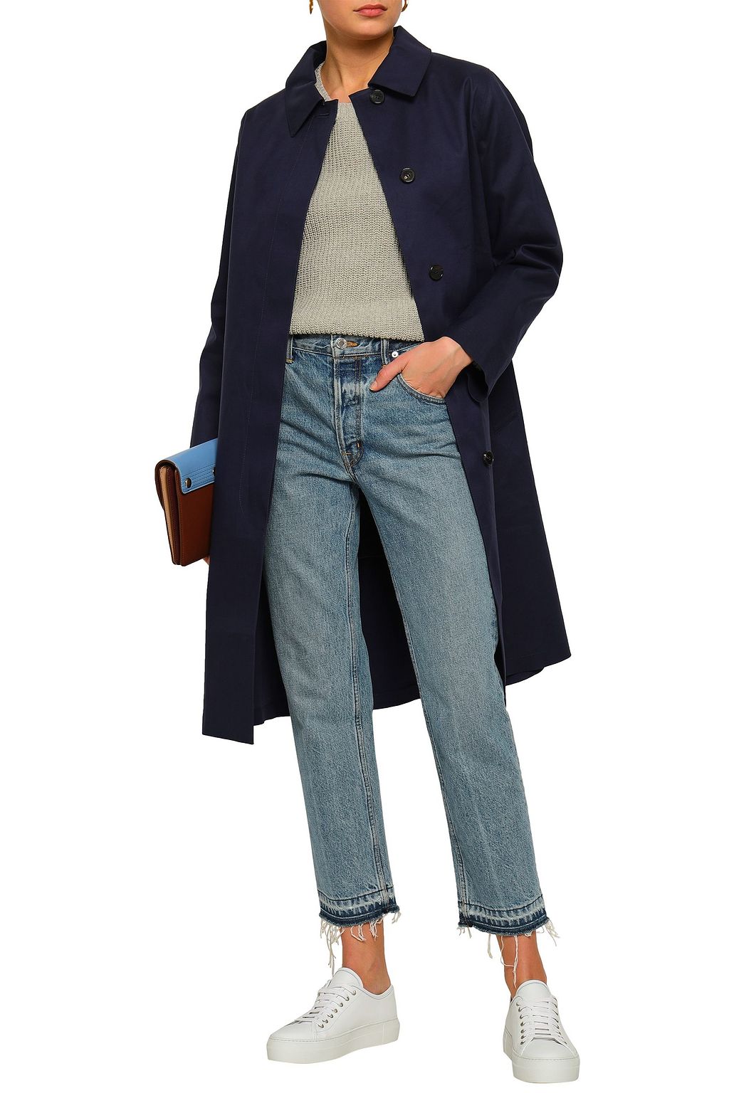 MACKINTOSH Waterproof cotton-gabardine coat