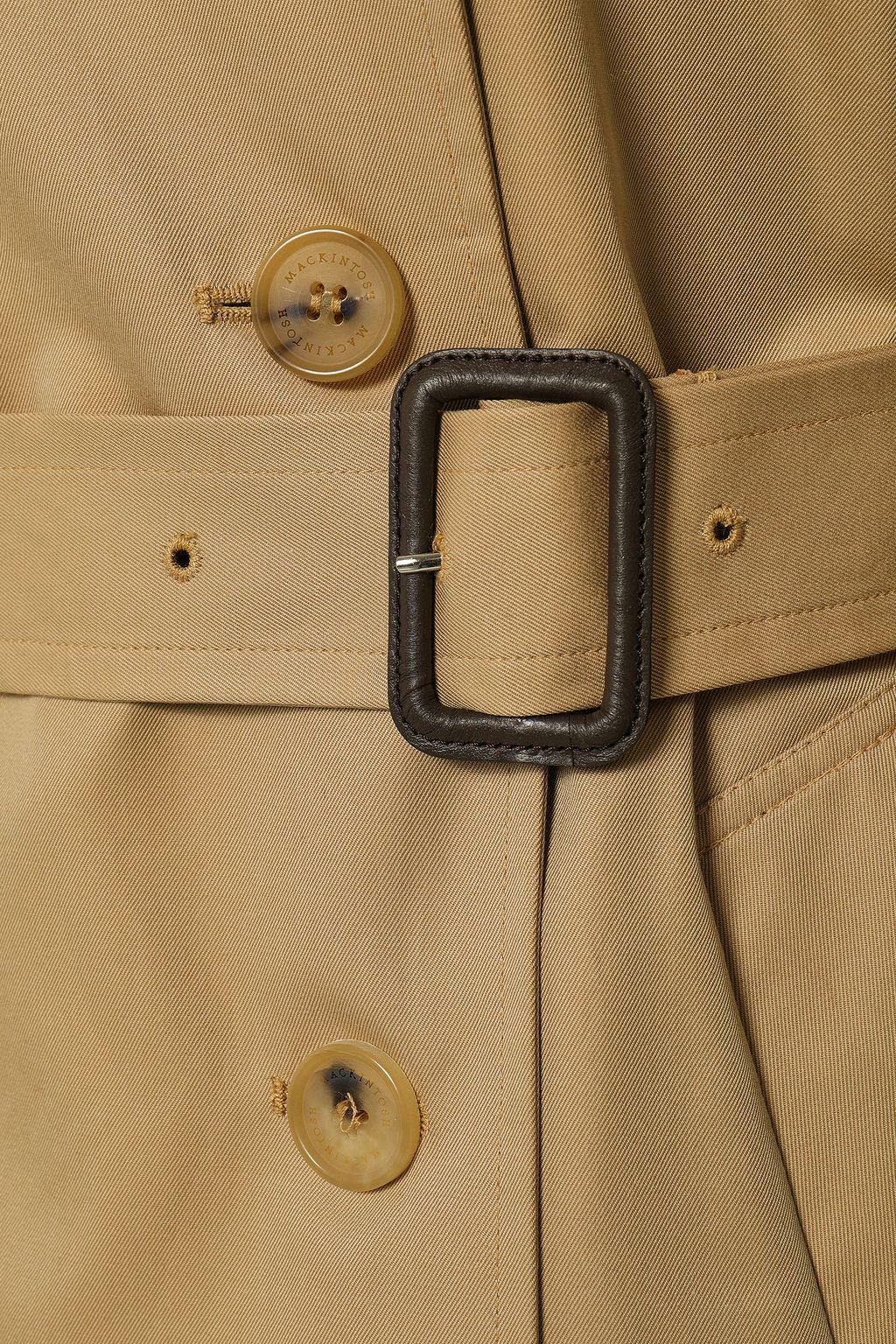 MACKINTOSH Double-breasted cotton-gabardine trench coat