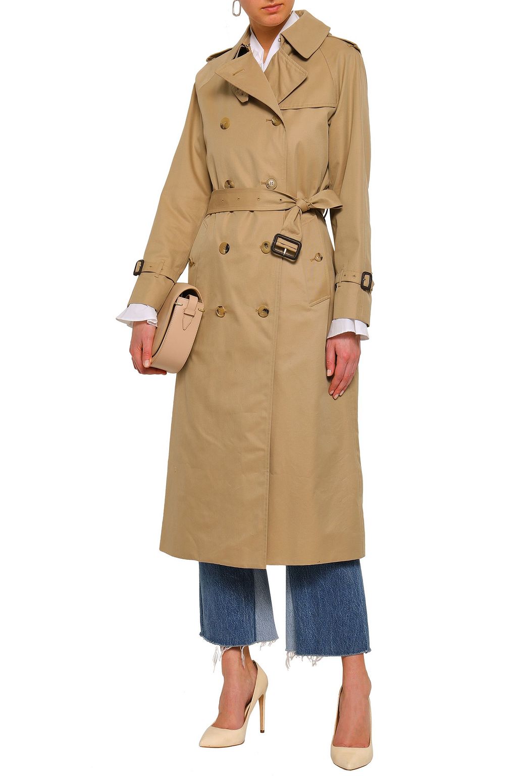 MACKINTOSH Double-breasted cotton-gabardine trench coat