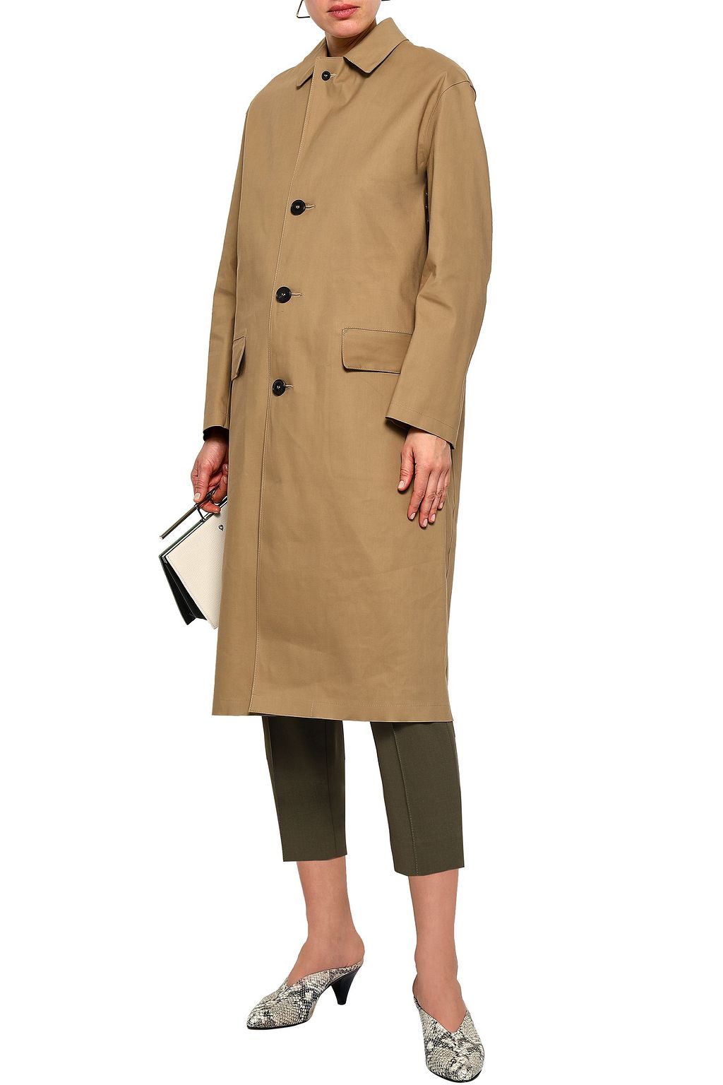 MACKINTOSH Waterproof cotton-gabardine coat