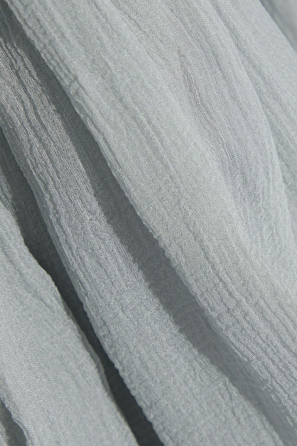 CHLOÉ Ruffled silk-georgette dress
