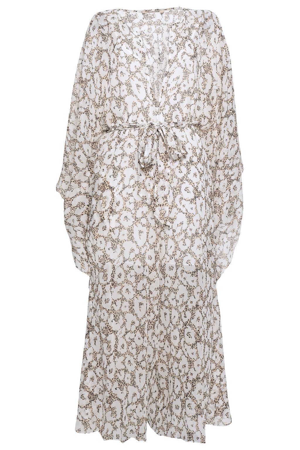 silk leopard print jumpsuit