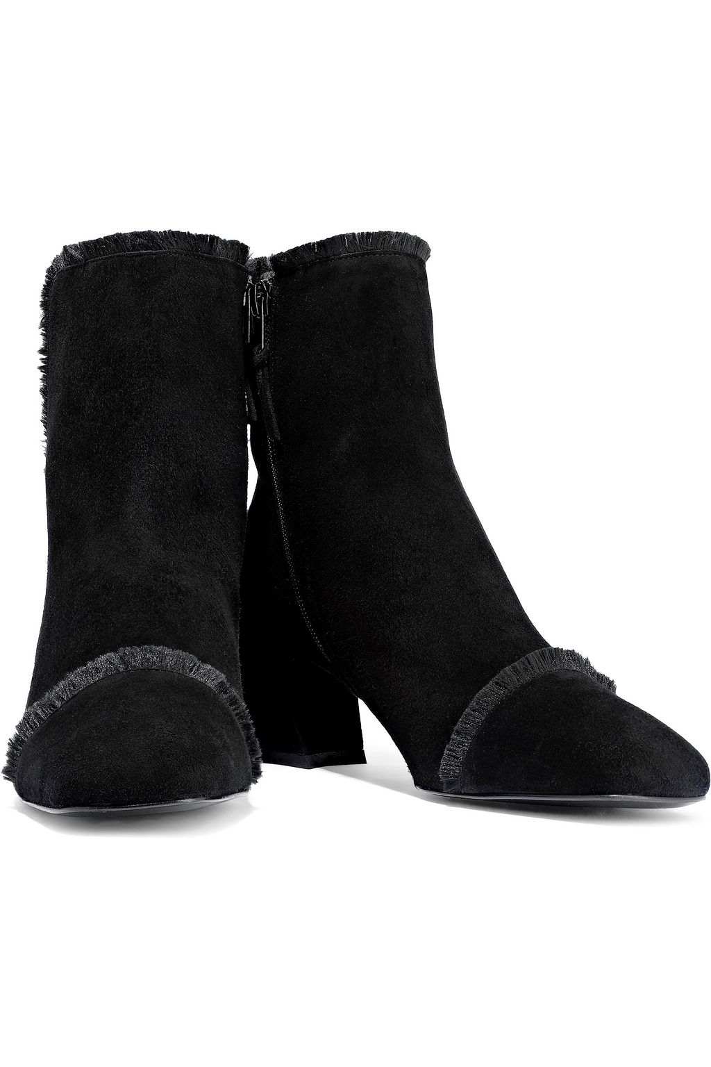 stuart weitzman fringe boots