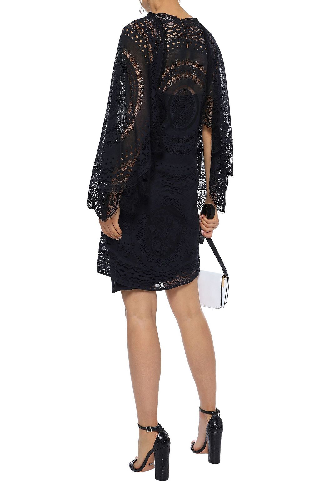 CHLOÉ Cotton-blend lace dress
