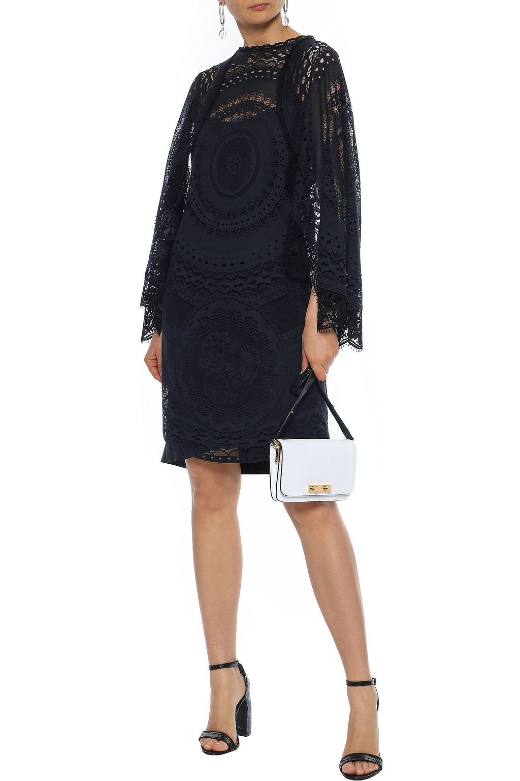 CHLOÉ Cotton-blend lace dress