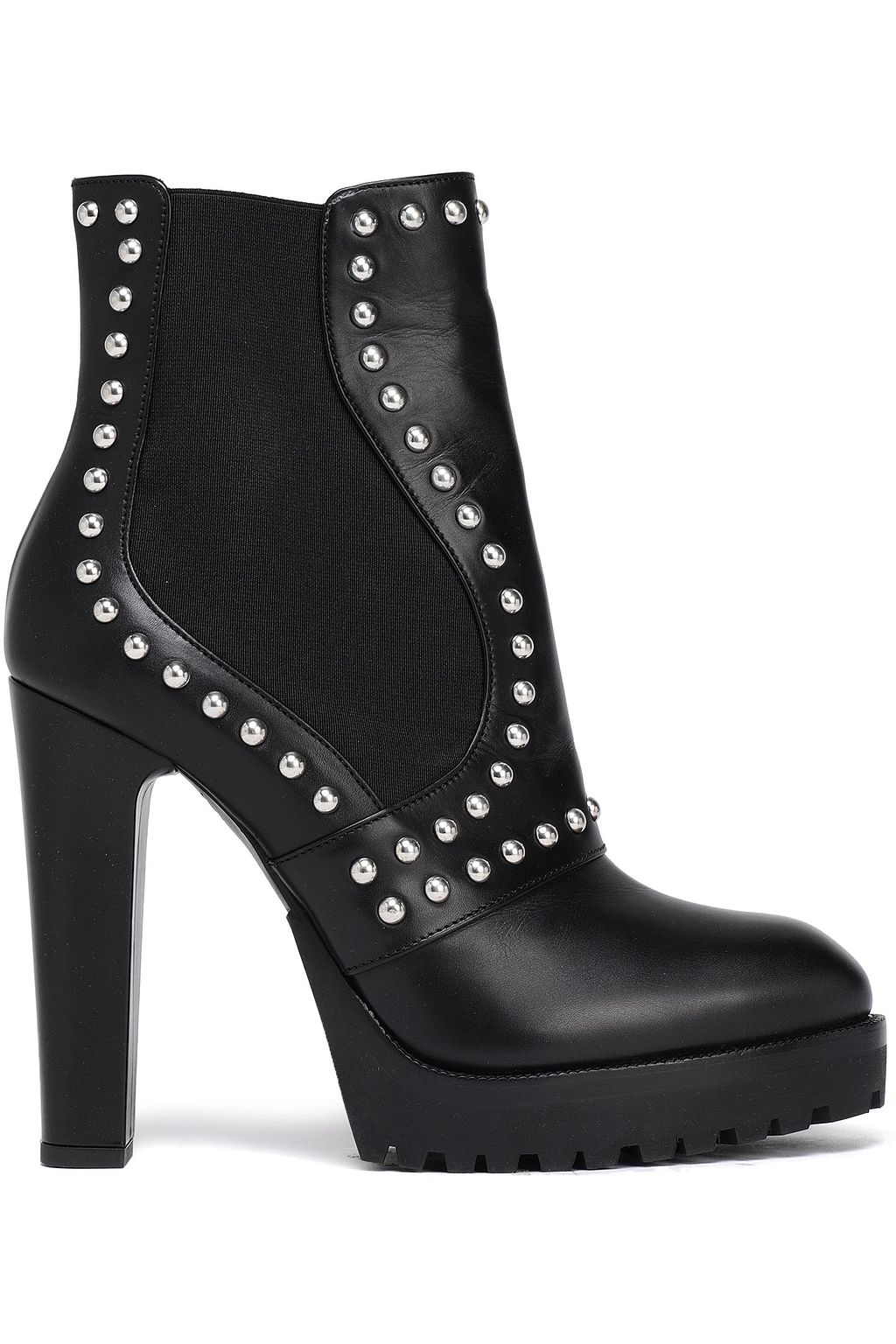 platform studded boots