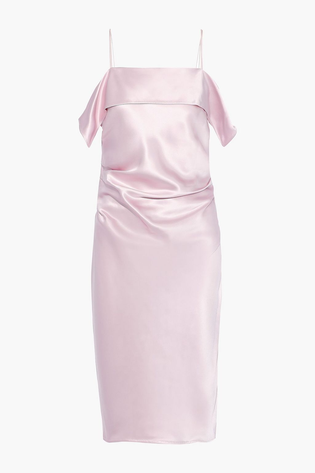 helmut lang satin dress