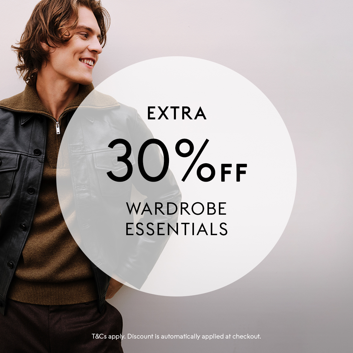 Mens Extra 30% Off CB Image