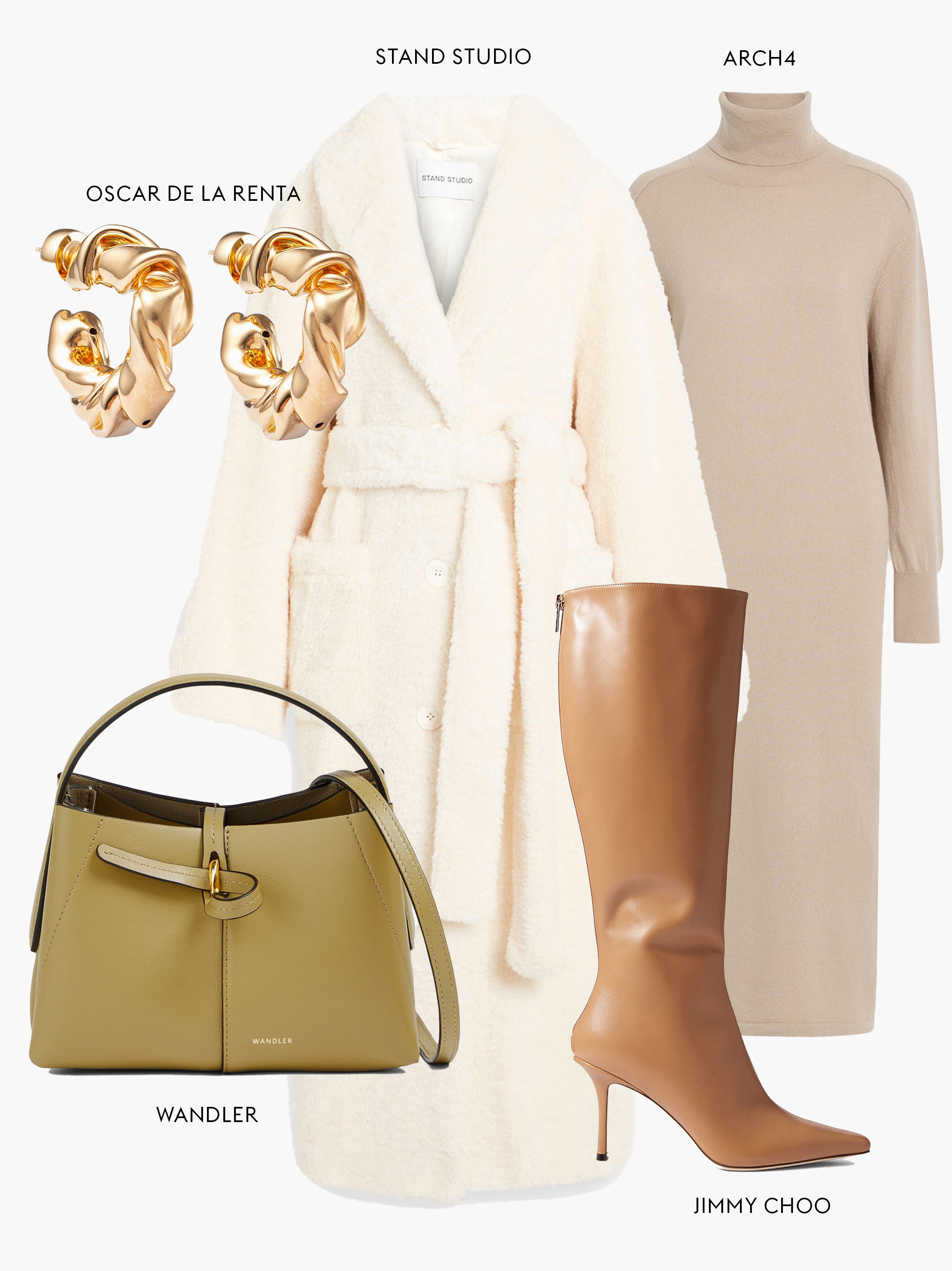 Woman in workwear clothing